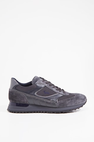 Sapatilhas em couro - Cinzento - Harmont & Blaine
