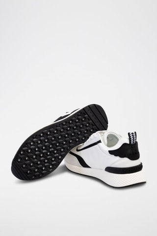 Sneakers de couro Jm Branco