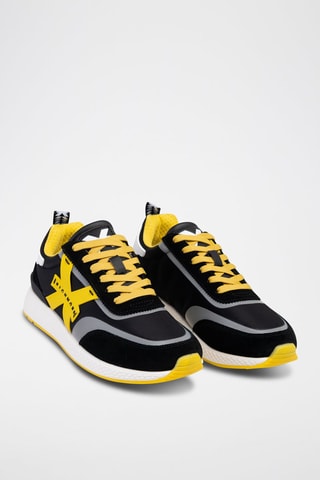Sneakers de nobuck Jm Preto