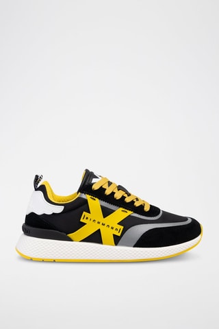 Sneakers de nobuck Jm Preto
