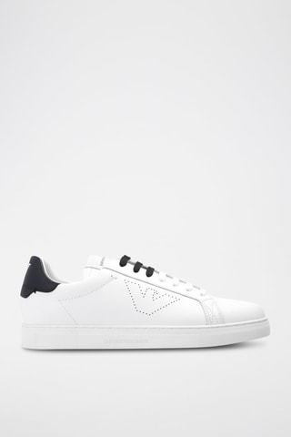 Sapatilhas em couro - Branco