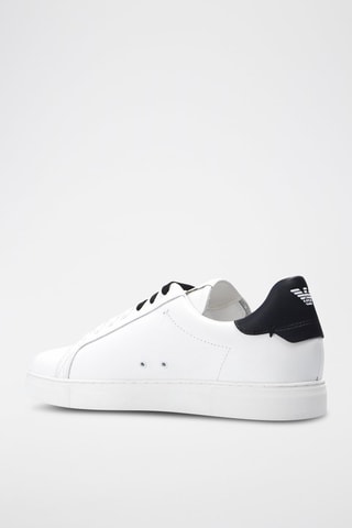 Sapatilhas em couro - Branco