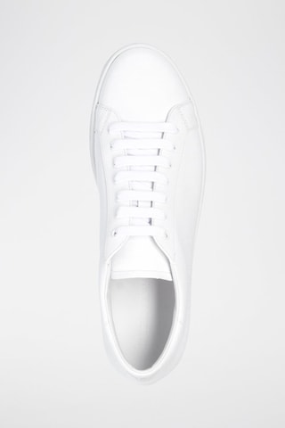 Sapatilhas em couro de vitelo - Branco