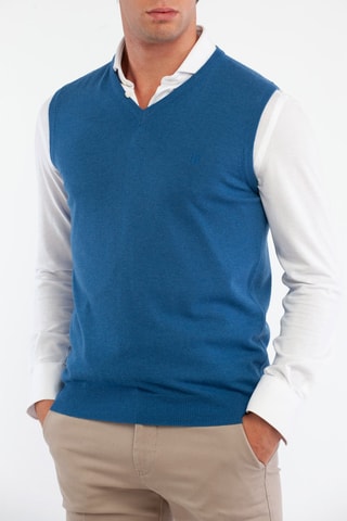 Camisola sem mangas - Azul - Harmont & Blaine Jeans