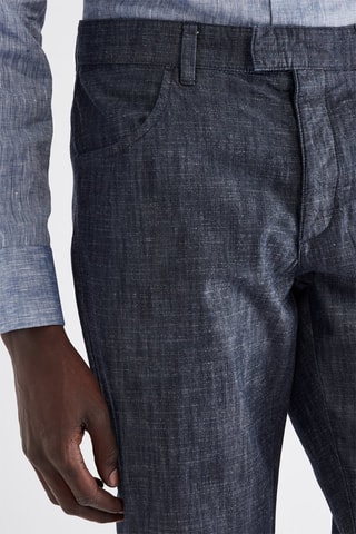Calças slim - Azul-marinho - Harmont & Blaine