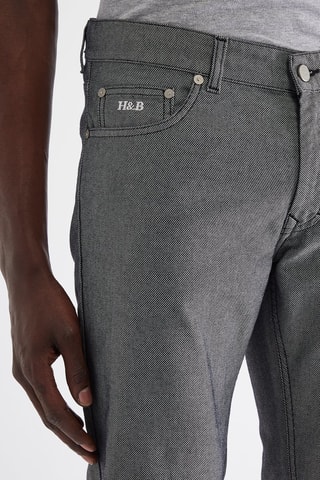 Calças slim - Azul-marinho - Harmont & Blaine