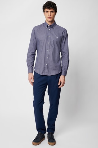 Calças chino 7/8 - Azul-marinho - Harmont & Blaine