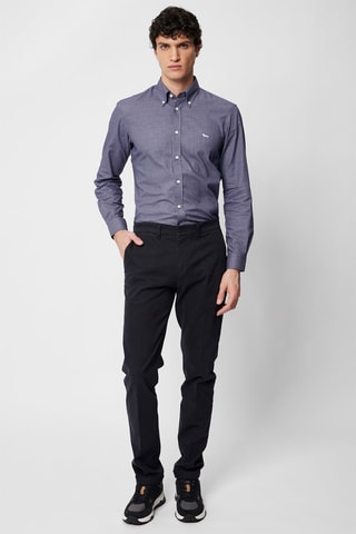 Calças chino - Azul-marinho - Harmont & Blaine