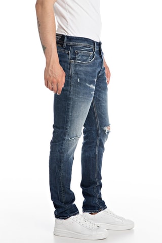 Calças de ganga Regular Slim Willbi - Azul