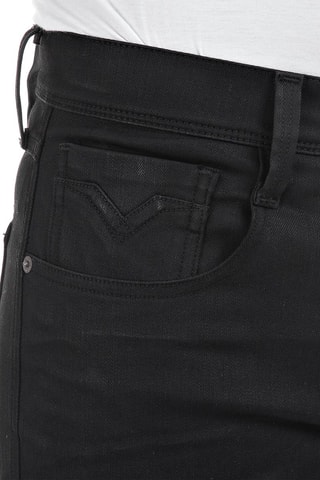 Calças de ganga Slim Anbass - Preto
