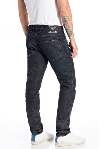 Calças de ganga Slim Anbass - Azul