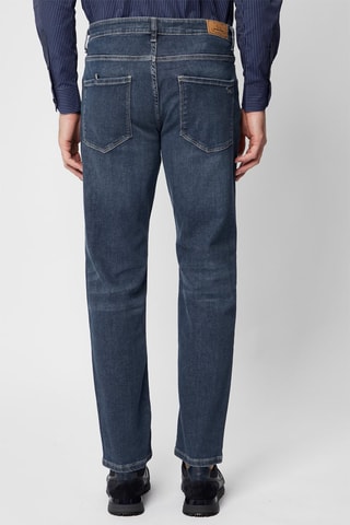 Calças chino slim 7/8 - Azul - Harmont & Blaine