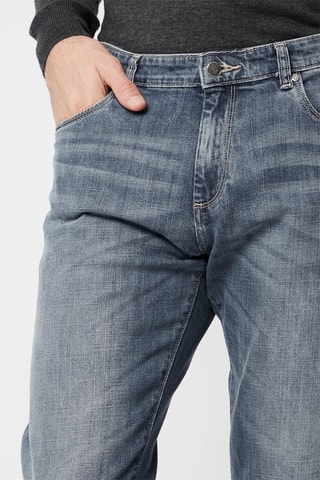 Calças chino slim 7/8 - Azul - Harmont & Blaine