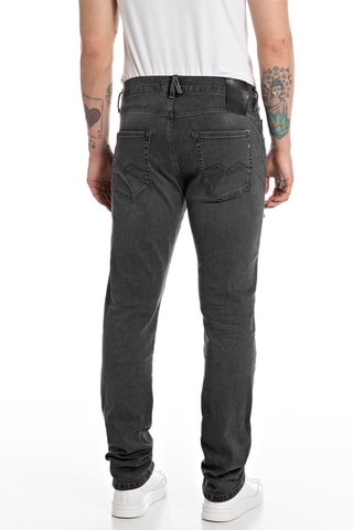 Calças de ganga Tapered Slim Mickym - Cinzento