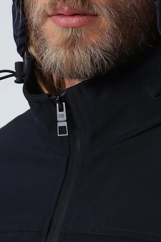 Bomber com capuz Verde