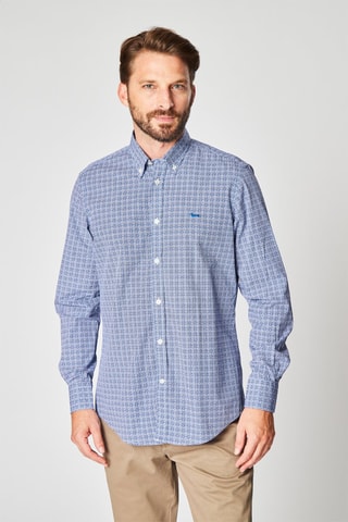 Camisa Azul e branco - Harmont & Blaine