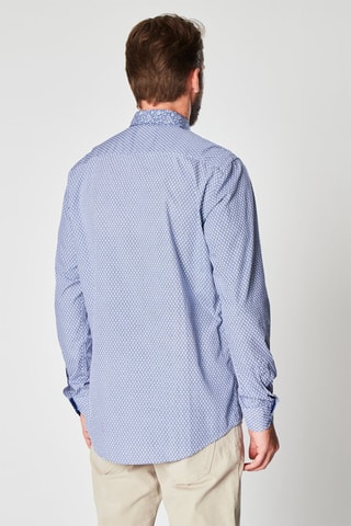 Camisa Branco e azul-marinho - Harmont & Blaine