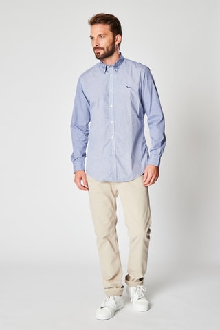 Camisa Branco e azul-marinho - Harmont & Blaine