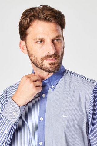 Camisa às riscas Azul-marinho e branco - Harmont & Blaine