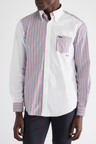 Camisa - Branco e vermelho - Harmont & Blaine