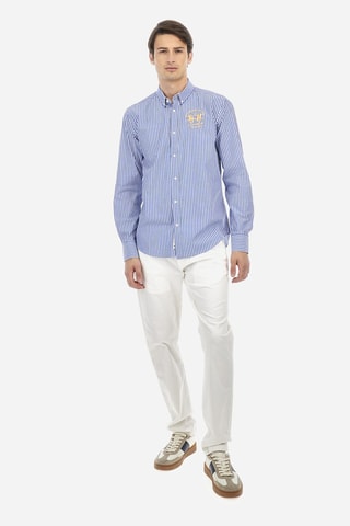 Camisa regular - Azul