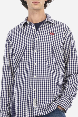 Camisa regular - Azul-marinho