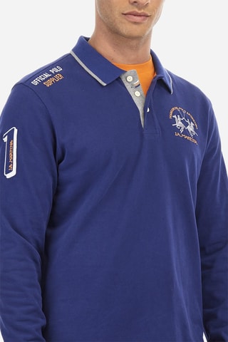 Polo regular - Azul