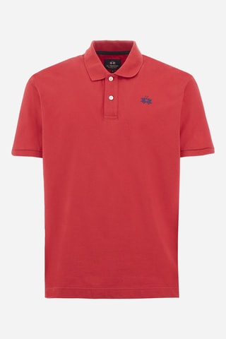 Polo regular - Vermelho