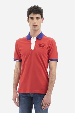 Polo slim - Vermelho