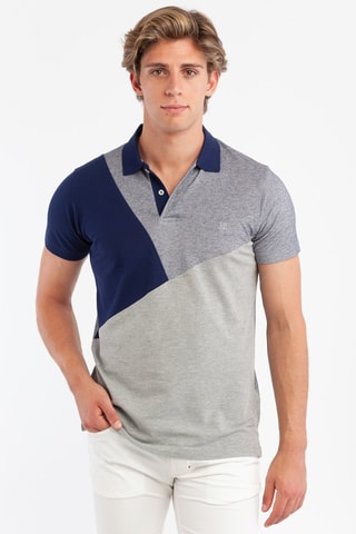 Polo - Cinzento-escuro mesclado - Harmont & Blaine Jeans