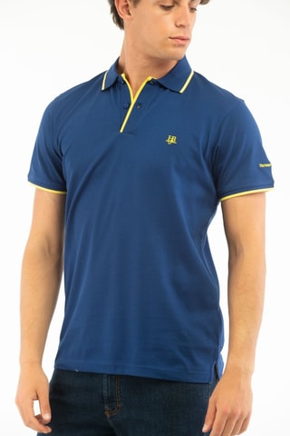 Polo - Azul -  Harmont & Blaine Jeans