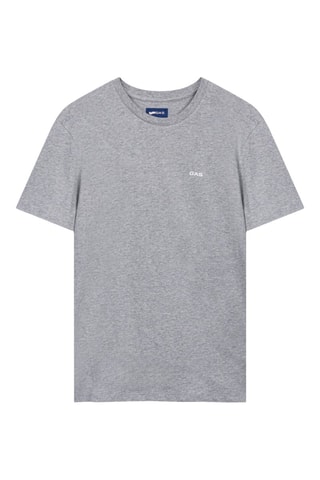 T-shirt slim Scuba/S Sp Printed - Cinzento mesclado