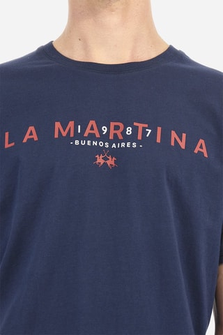 T-shirt regular - Azul