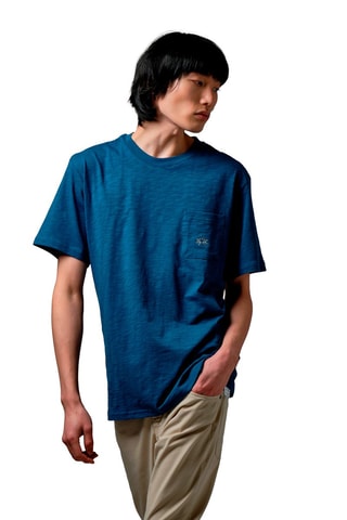 T-shirt Azul-marinho mesclado