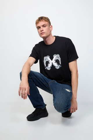 T-shirt Olinari - Preto