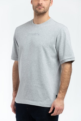 T-shirt Cinzento-claro mesclado