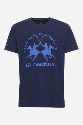 T-shirt regular - Azul-marinho
