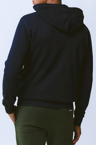 Sweat com capuz - Azul-marinho