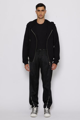 Sweat regular com capuz Steini - Preto