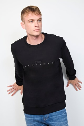 Sweat regular Adanpo - Preto