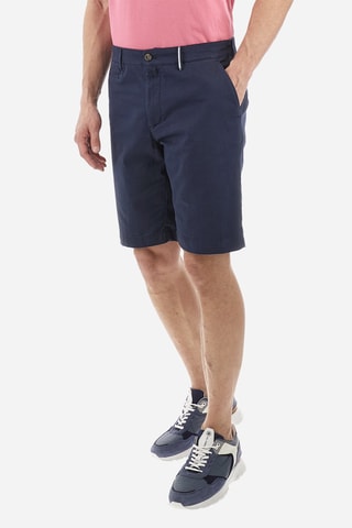 Bermudas regular - Azul-marinho