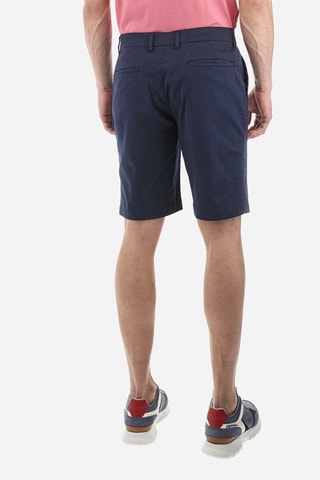 Bermudas regular - Azul-marinho
