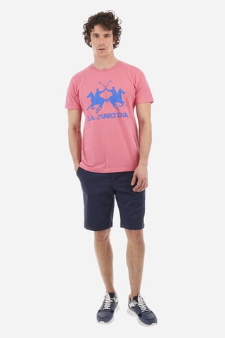Bermudas regular - Azul-marinho