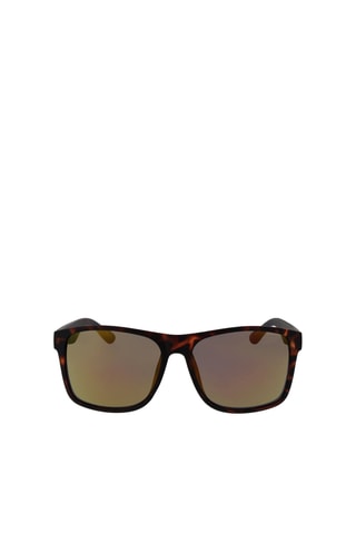 Zonnebril Heren - Zwart Spiegelende Glazen - Categorie 3 - Bruin