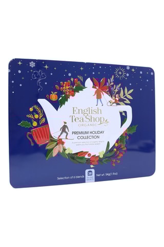 Boîte métallique Holiday bleu - 54 g