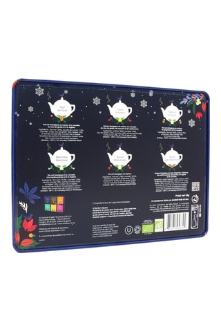 Boîte métallique Holiday bleu - 54 g