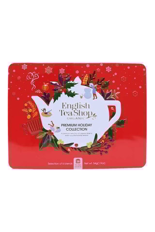 Boîte métalique Holiday 36 sachets thés et infusions - 54 g