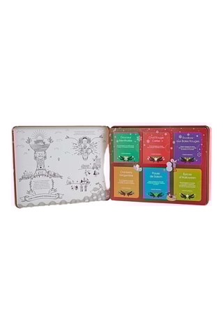 Boîte métalique Holiday 36 sachets thés et infusions - 54 g