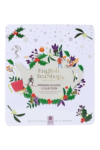 Boîte métalique holiday mauve thés et infusions - 108 g