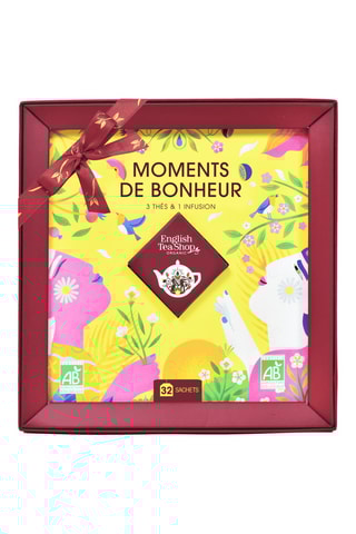 Coffret moments de bonheur bio 32 sachets - 58 g